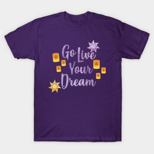 Go Live Your Dream Tangled T-Shirt